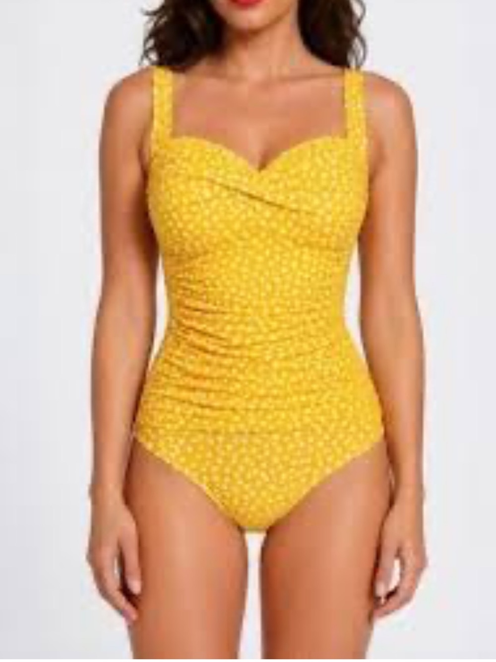 Niptuck Swim “Joanne” Twist Front One-Piece Swimsuit